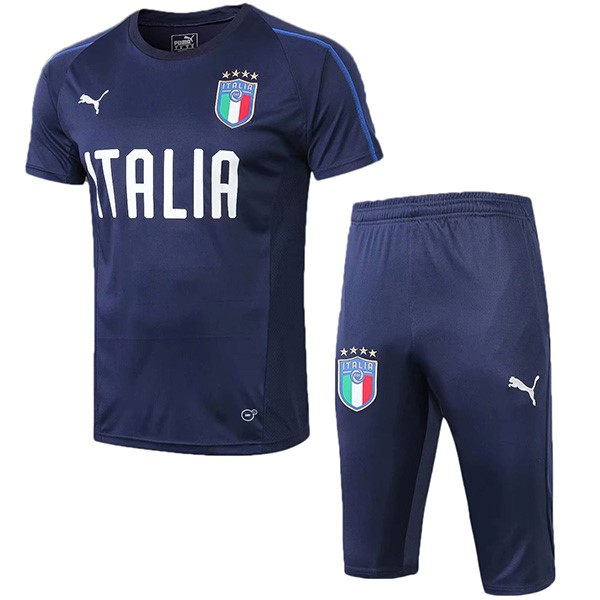 Maglia Formazione Italia Set Completo 2019 Blu